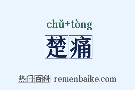 楚痛是什么意思的图片